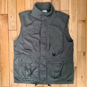 Vintage Columbia Utility Vest Jacket Men’s Large Outdoor Fishing Hunting Camping